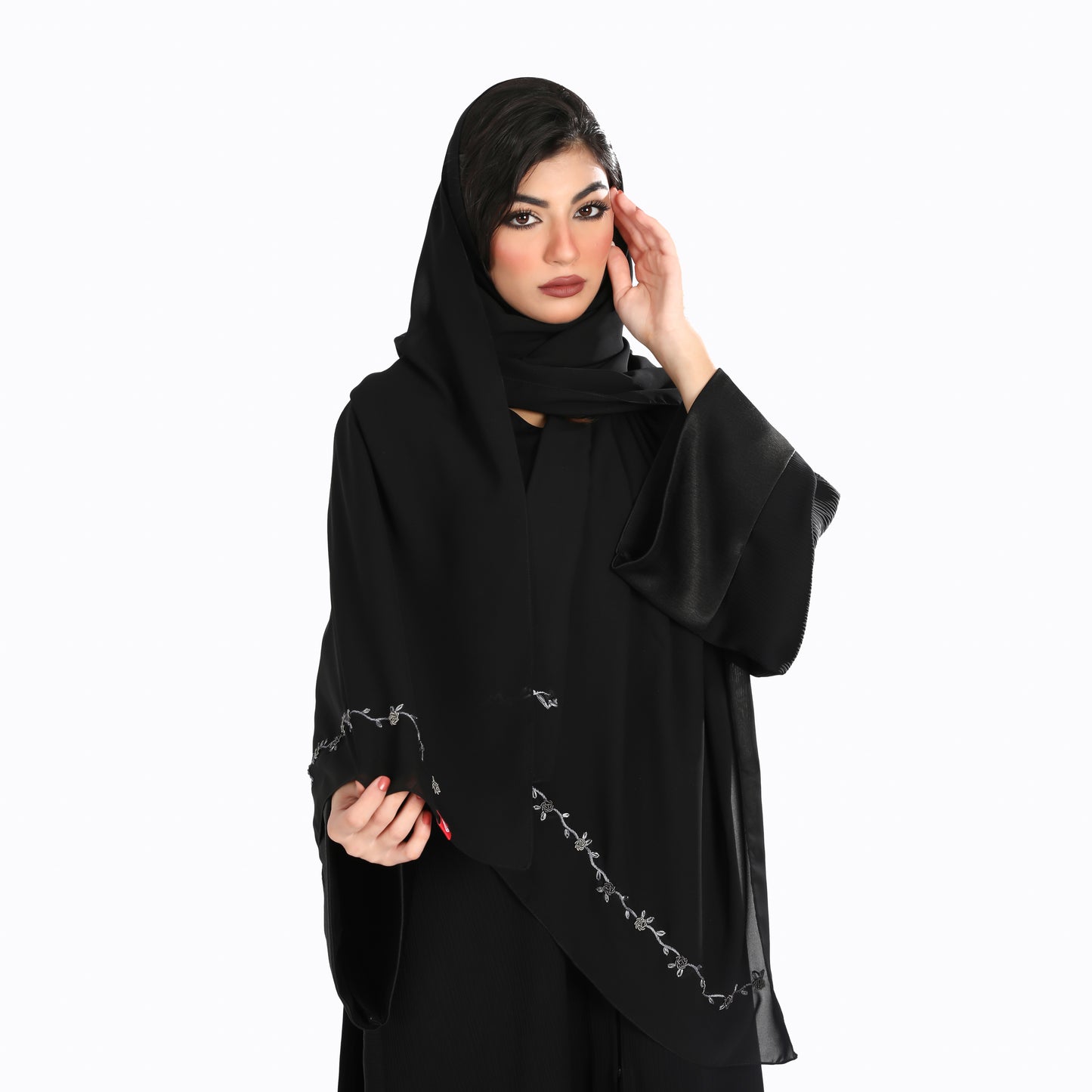 TE1-05 شيلة الزين سوداء للمناسبات - شيلة من شيله Shailah.ae