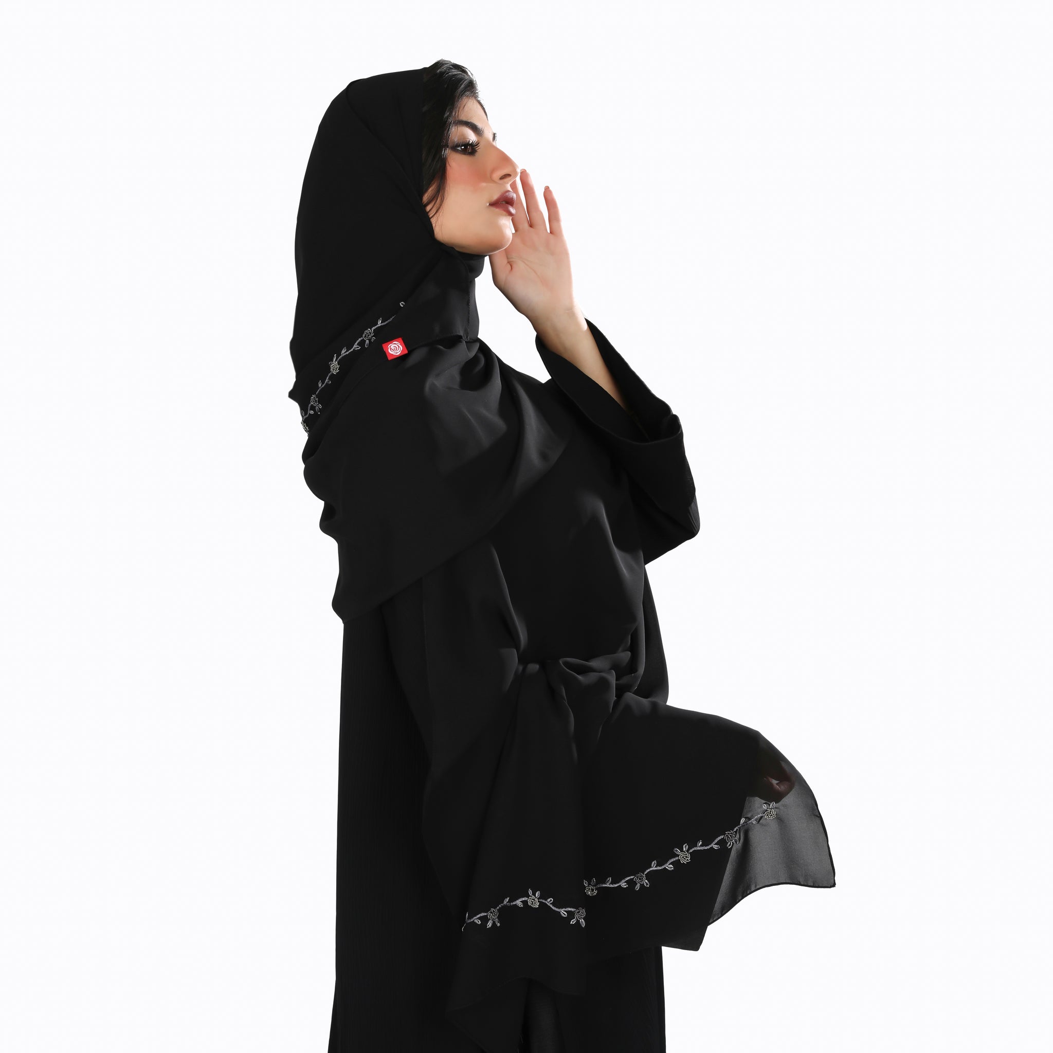 TE1-05 شيلة الزين سوداء للمناسبات - شيلة من شيله Shailah.ae