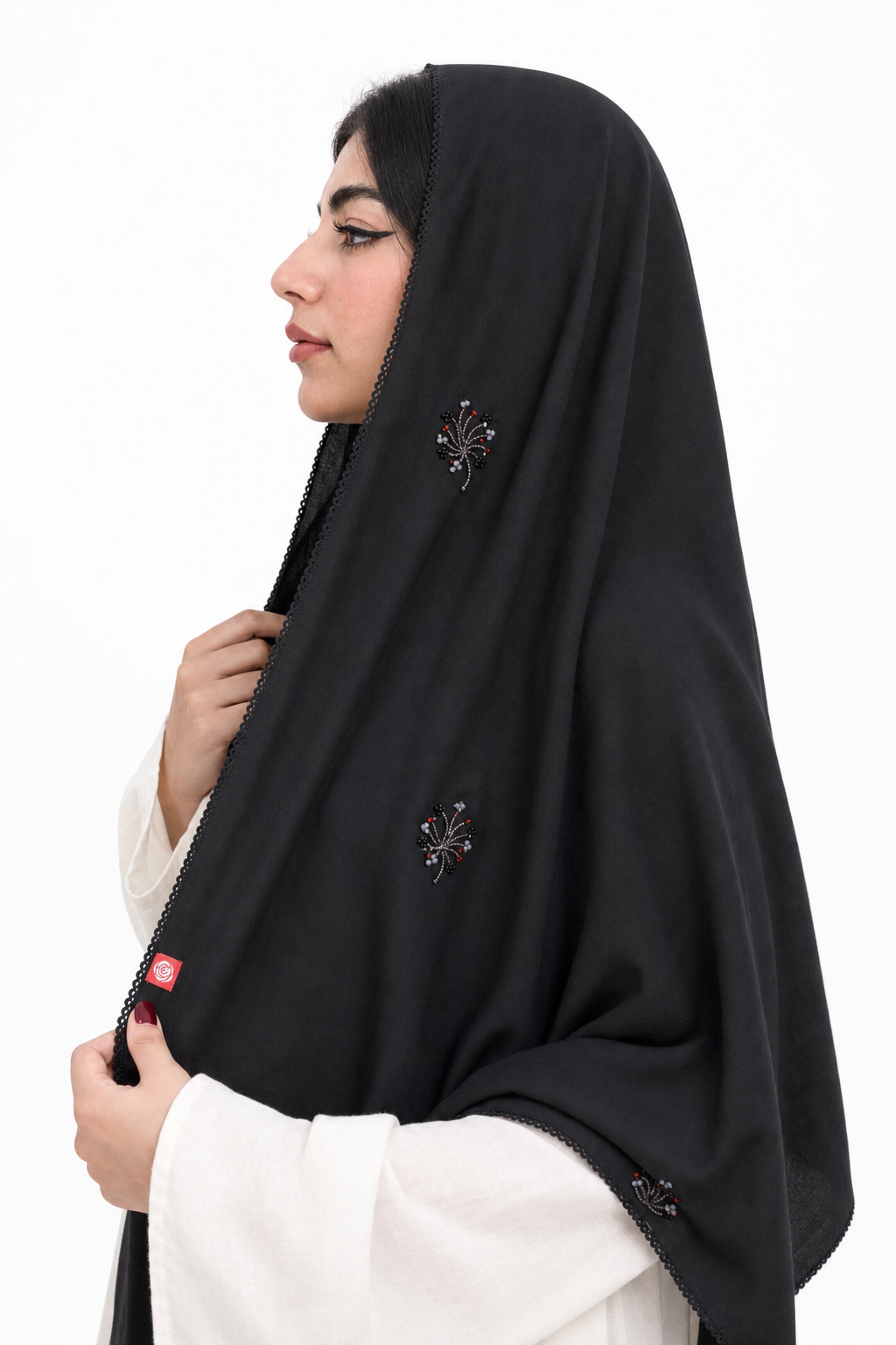 AI-MODEL-RENDER DK4-30 — صورة توضيحية للشكل عند اللبس