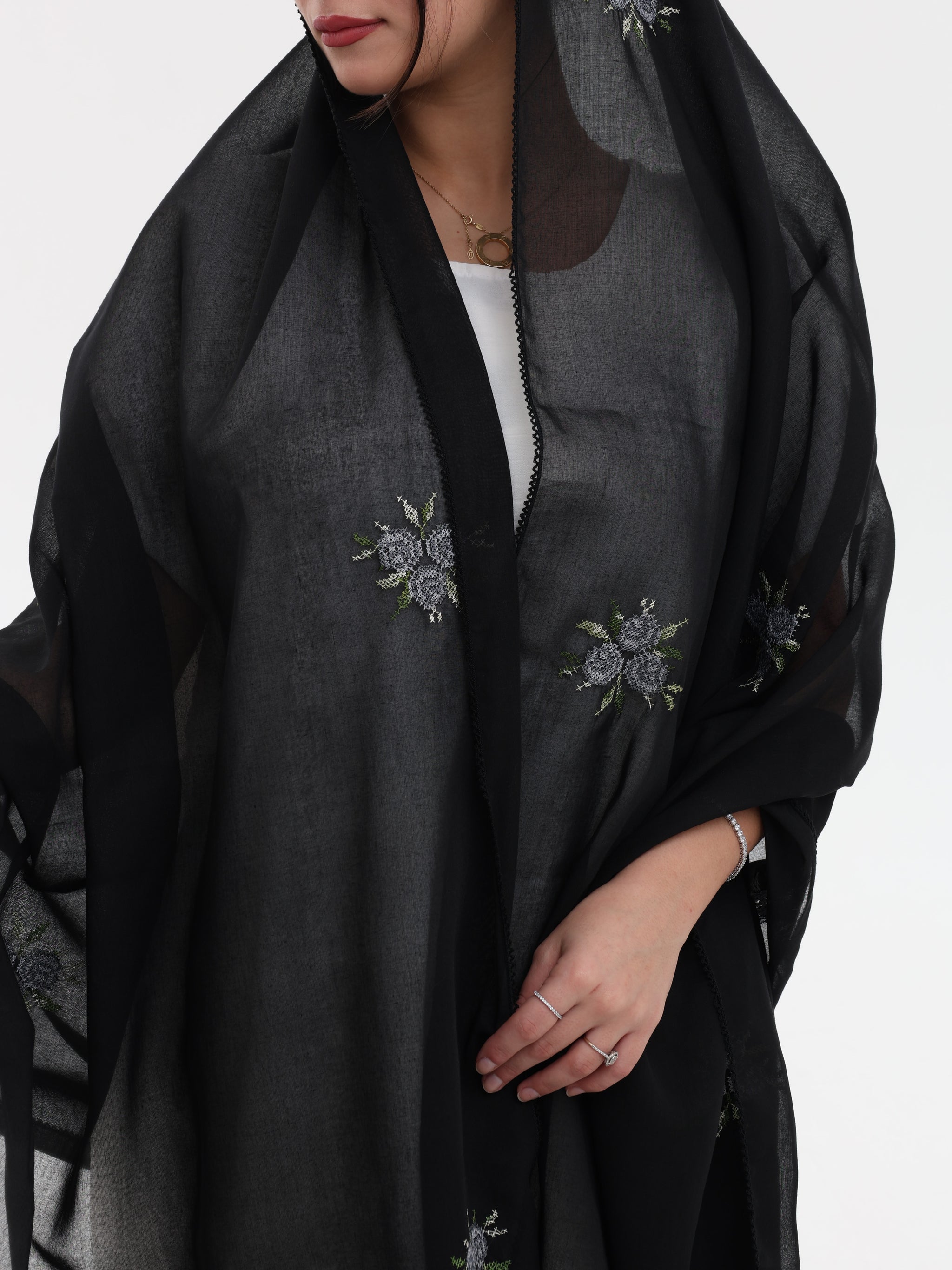 RM1-03 شيلة بيت عريضة جوري روز منثرات - شيلة من شيله Shailah.ae