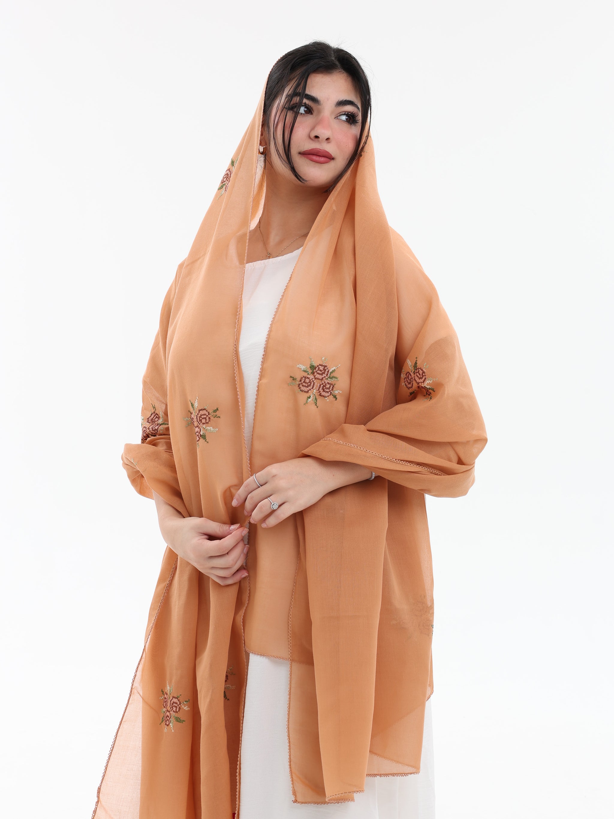 RM1-04 شيلة بيت عريضة جوري روز منثرات - شيلة من شيله Shailah.ae