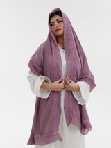 DL1-02 شيل بيت عريضة مطرزة - شيلة من شيله Shailah.ae