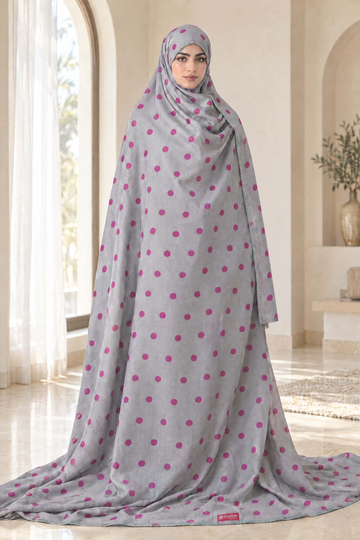 AI-MODEL-RENDER SL-263 — صورة توضيحية للشكل عند اللبس