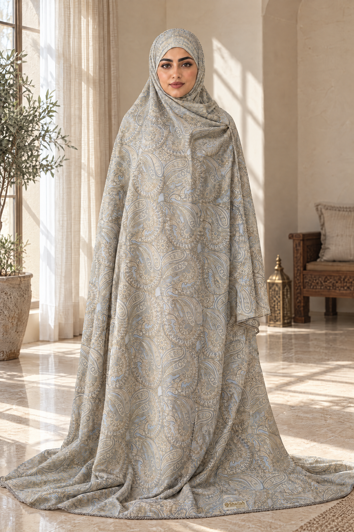 AI-MODEL-RENDER SL-266 — صورة توضيحية للشكل عند اللبس
