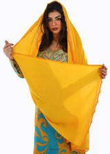 KS1-09 شيلة كروشيه يدوي - شيلة من شيله Shailah.ae