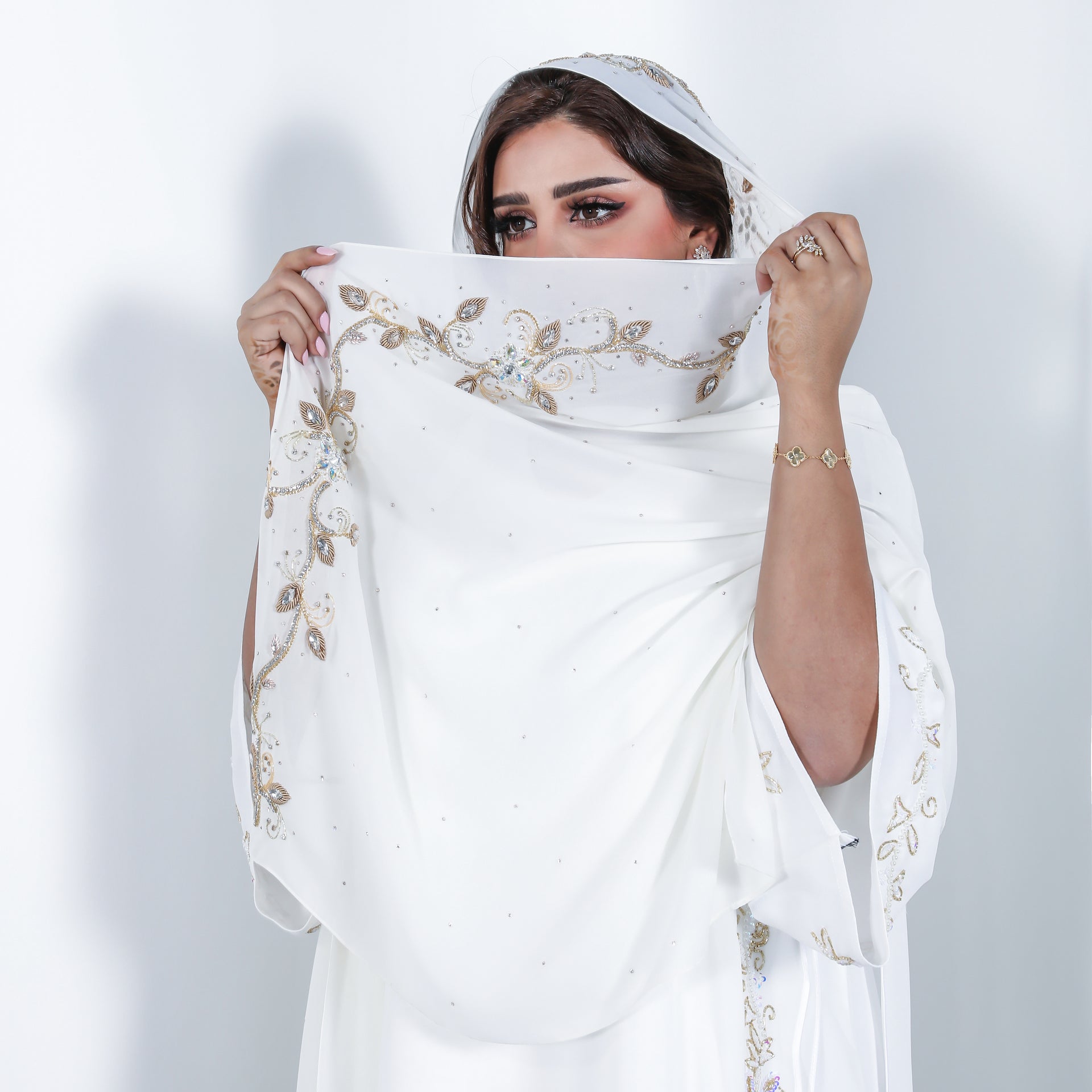 Classic Emirati Hijab — SHQ-04